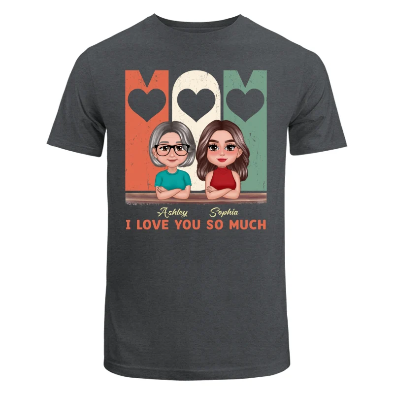 Pretty Doll Mom Daughters Retro Personalized Shirt - Image 7