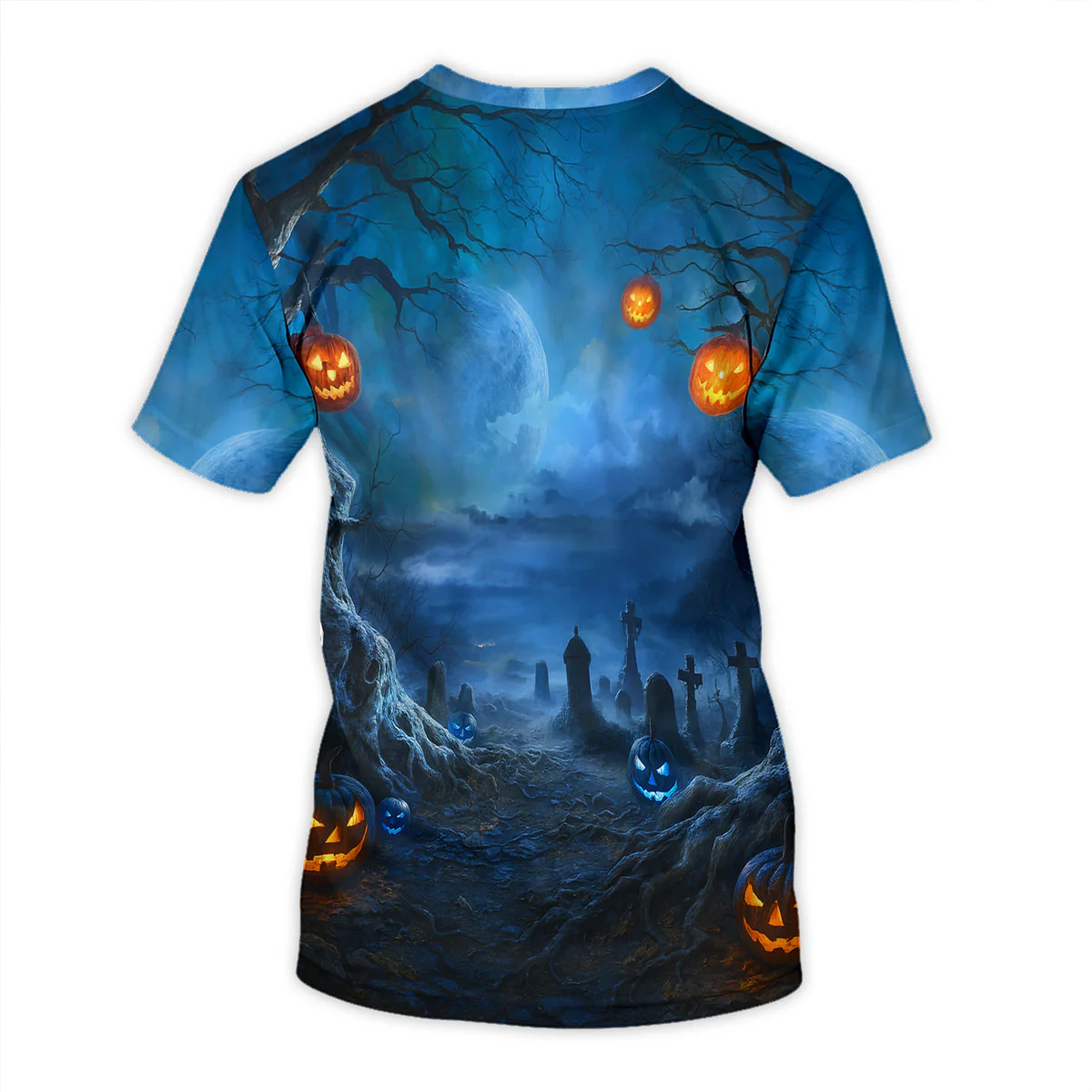 Pretty Grandma Witch & Kids In Halloween Night Personalized Shirt, Halloween Costume for Grandma - Image 6