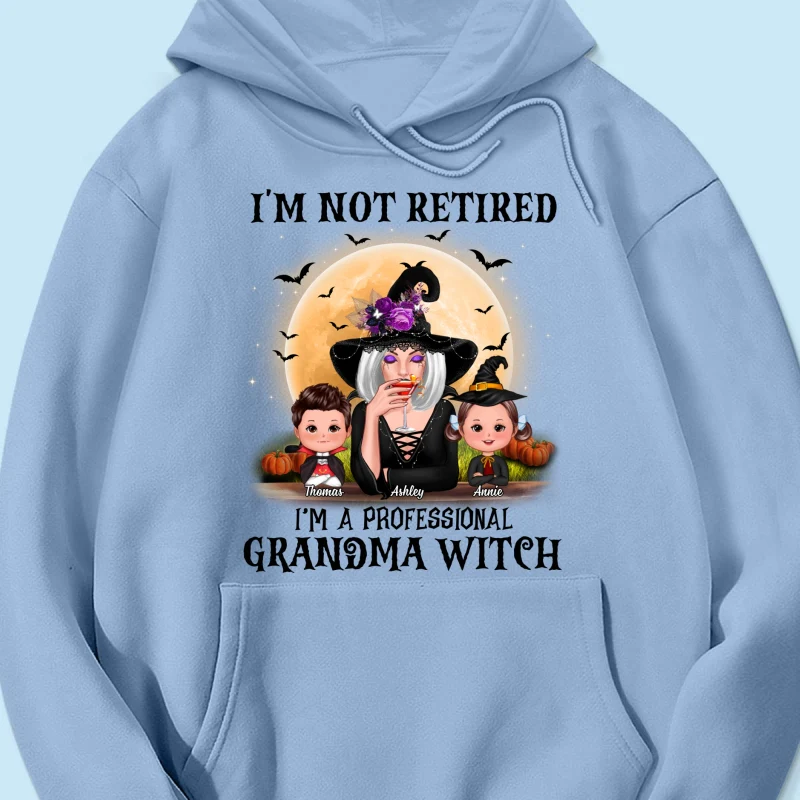 Professional Grandma Witch Halloween Personalized Shirt - Image 18