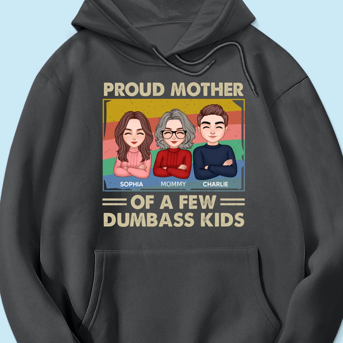 Proud Mother Of A Few Kids Personalized Shirt - Image 15