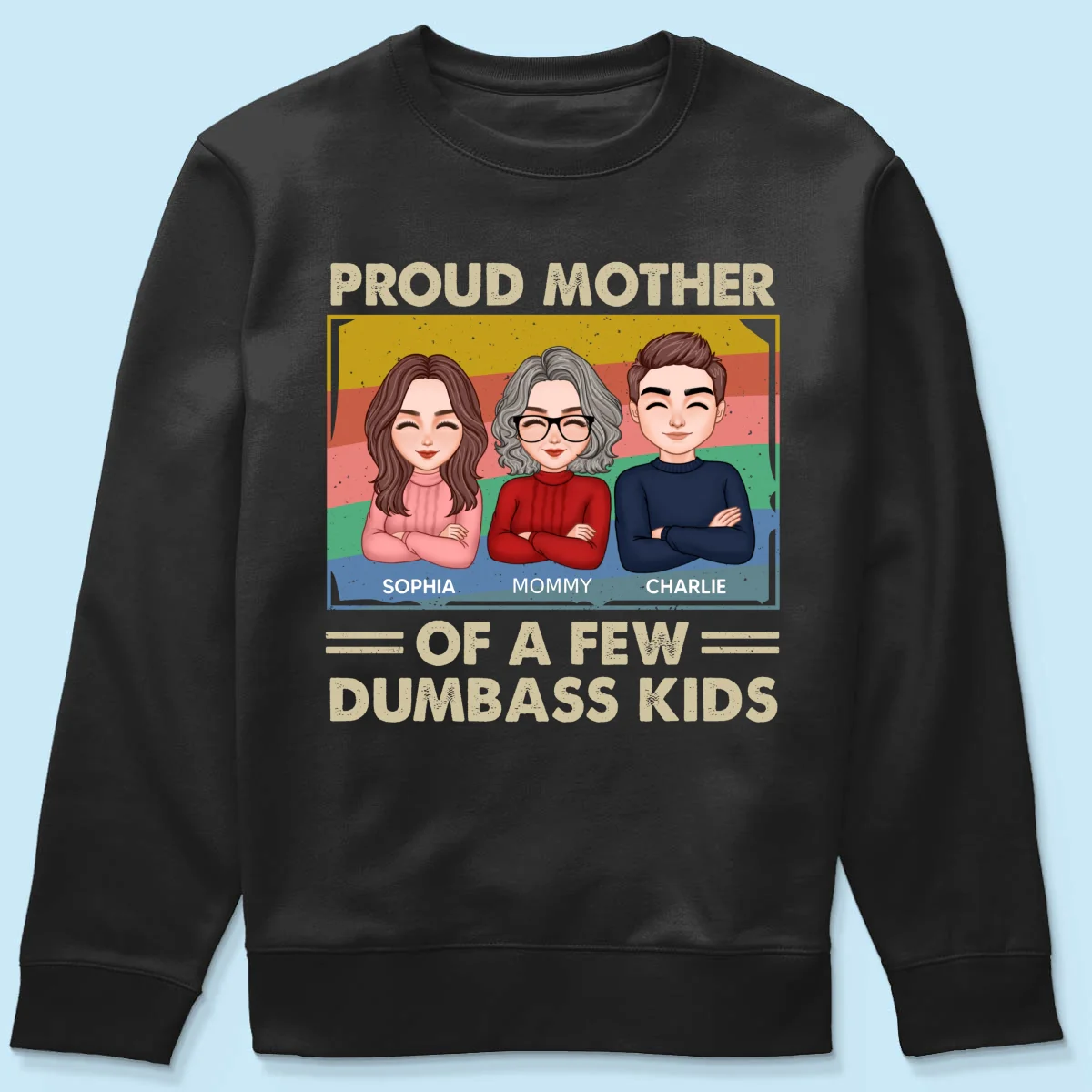 Proud Mother Of A Few Kids Personalized Shirt - Image 16