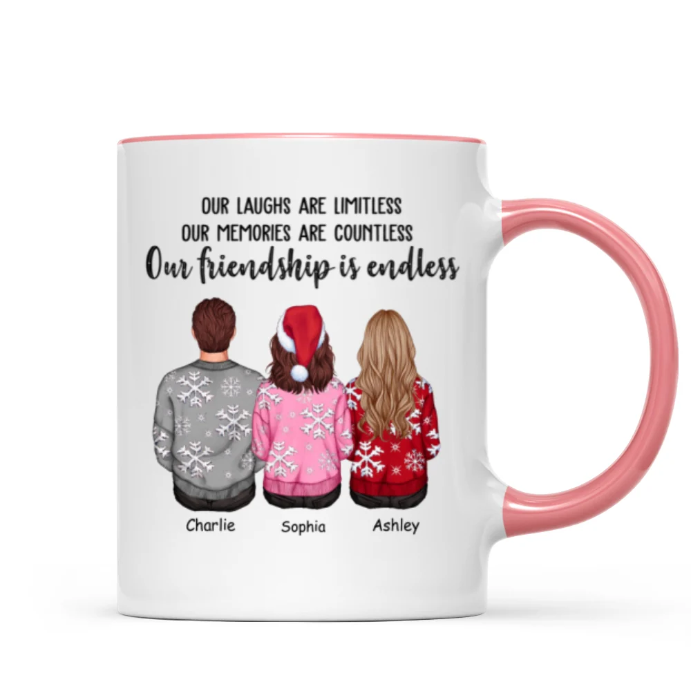 Personalized Best Friends Mug Gift, Personalized Friendship Gift, Soul Sister Christmas Gift for Best Friend, Long Distance Friendship Gift - Image 11