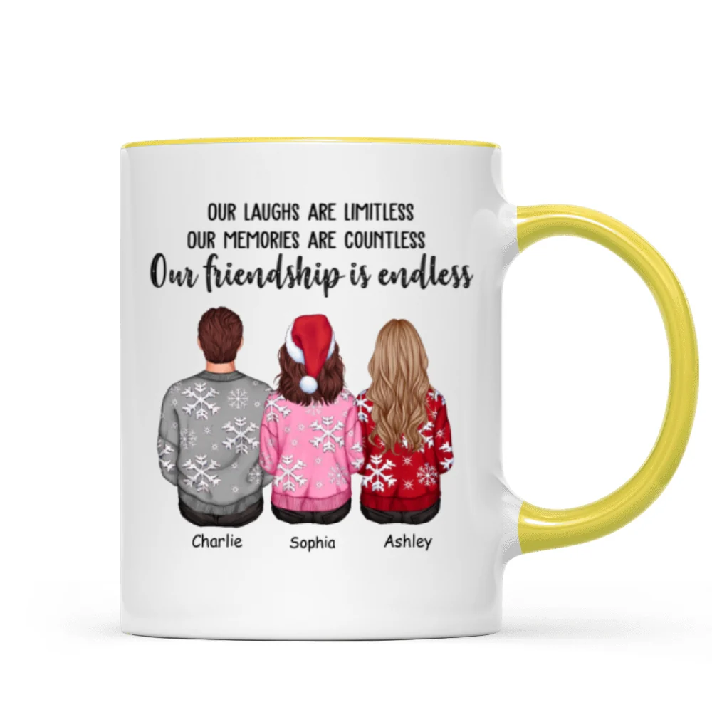 Personalized Best Friends Mug Gift, Personalized Friendship Gift, Soul Sister Christmas Gift for Best Friend, Long Distance Friendship Gift - Image 14