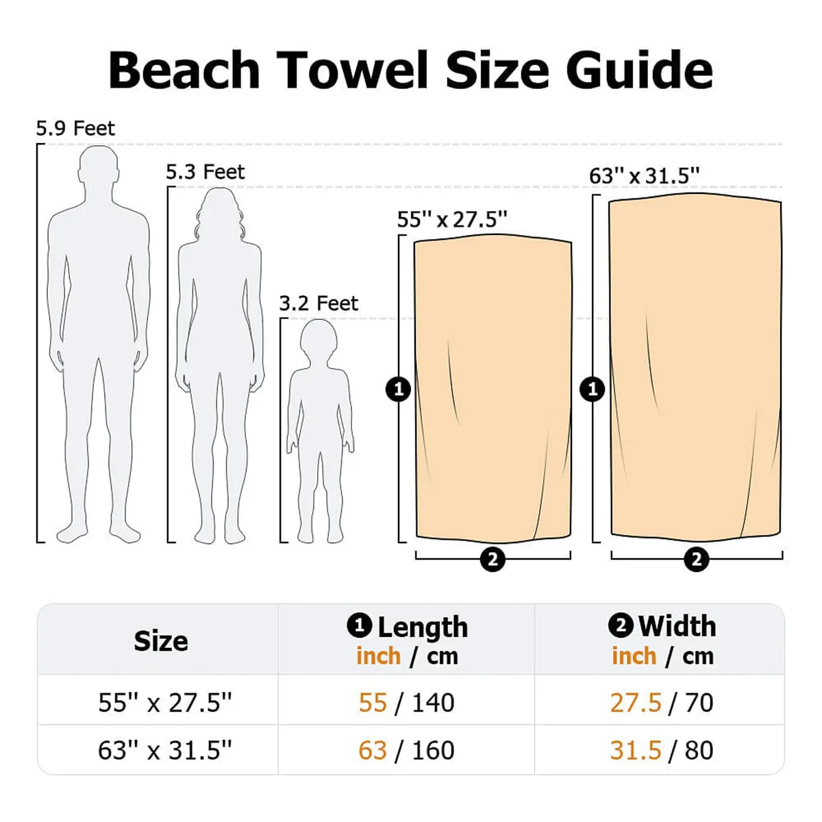 Personalized Cute Cartoon Kids Ocean Beach Towel, Fun Beach Designs, Gift For Girls Or Boys - Image 8