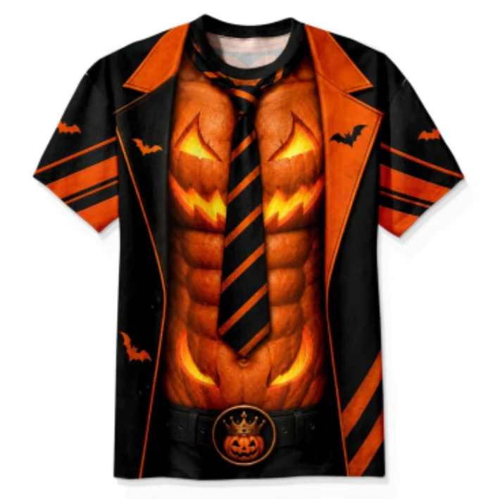 Pumpkin King - Shirt - Halloween Gift For Husband, Dad, Grandpa - Image 12