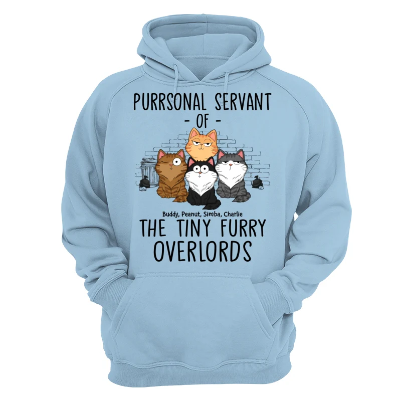 Purrsonal Cat Servant Funny Cats Expressions Personalized Shirt - Image 16
