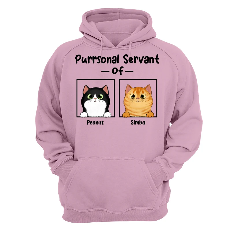 Purrsonal Servant Fluffy Cats In Square Personalized Shirt - Image 15