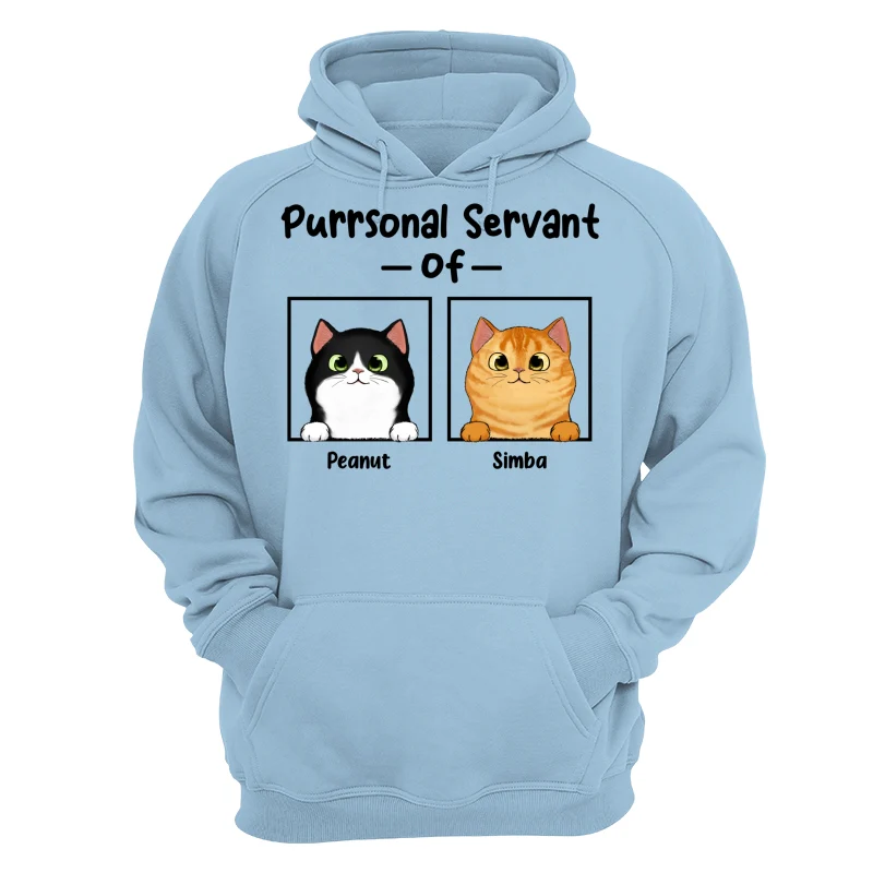 Purrsonal Servant Fluffy Cats In Square Personalized Shirt - Image 16