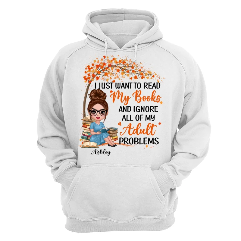 Reading Book Girl Under Tree Personalized Shirt - Image 13