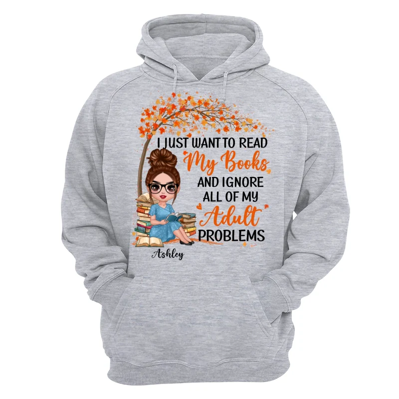 Reading Book Girl Under Tree Personalized Shirt - Image 14
