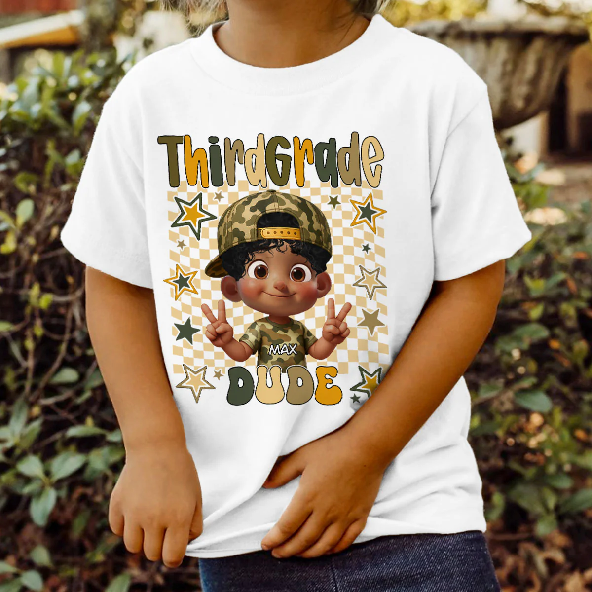 Retro Back to School Boys Personalized Shirt, Kindergarten Pre-K to Fifth Grade, School Boy Shirt - Image 9