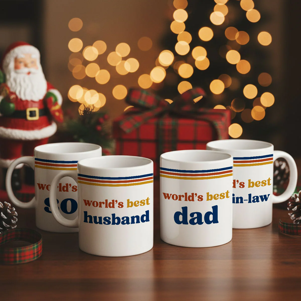 Retro Vintage 70s Custom Name - Personalized Mug - Gift For Him, Gift For Men, Dad Gift, Colleague Gift - Image 3