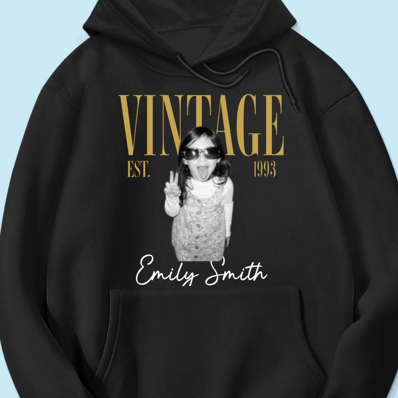 Retro Vintage Custom Photo Birthday - Personalized Shirt - Birthday Gift For Best Friends, Family Members - Image 20
