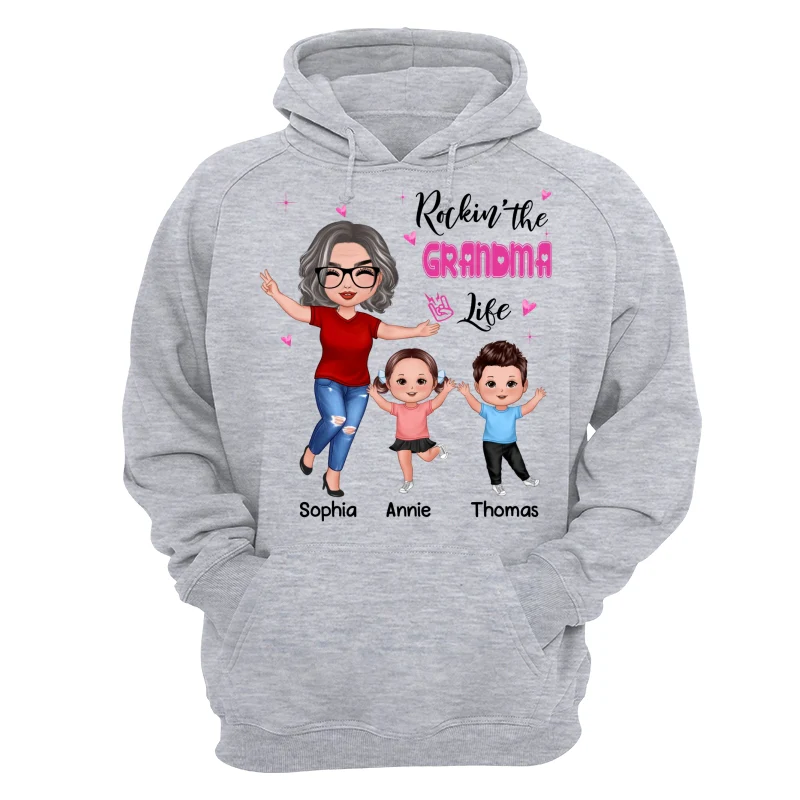 Rockin‘ Grandma Life Happy Doll - Personalized Shirt - Image 14