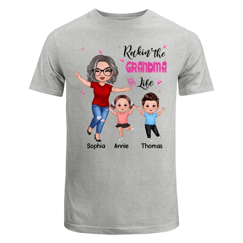 Rockin‘ Grandma Life Happy Doll - Personalized Shirt - Image 6