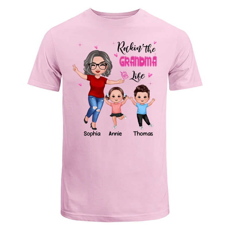 Rockin‘ Grandma Life Happy Doll - Personalized Shirt - Image 7