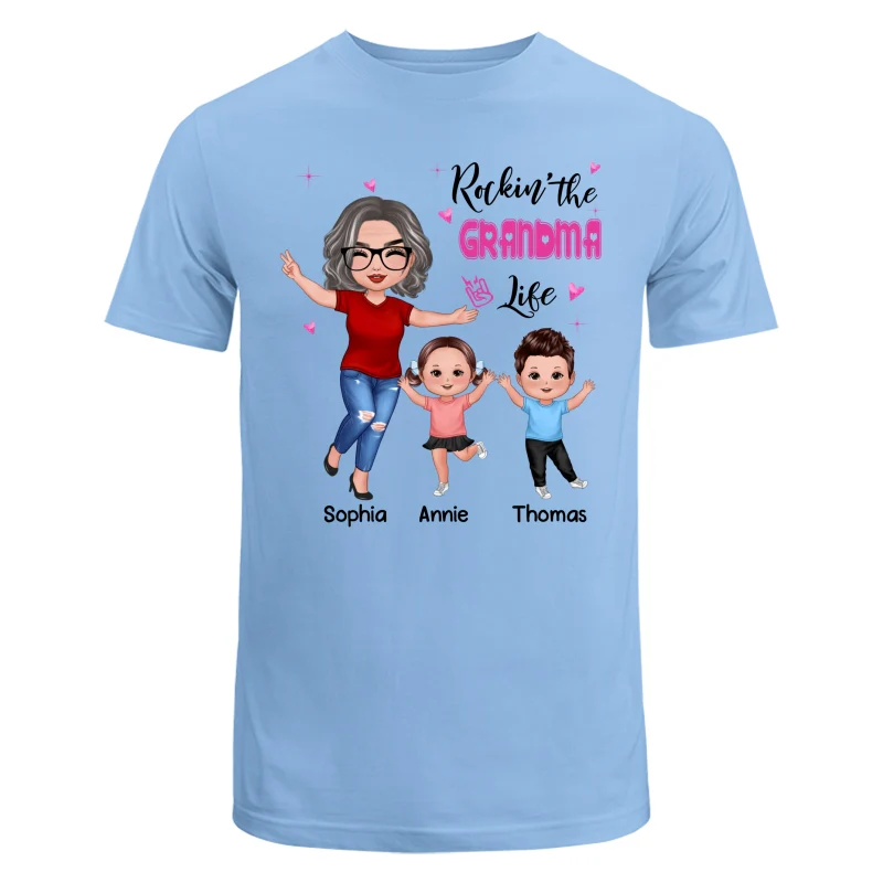 Rockin‘ Grandma Life Happy Doll - Personalized Shirt - Image 8