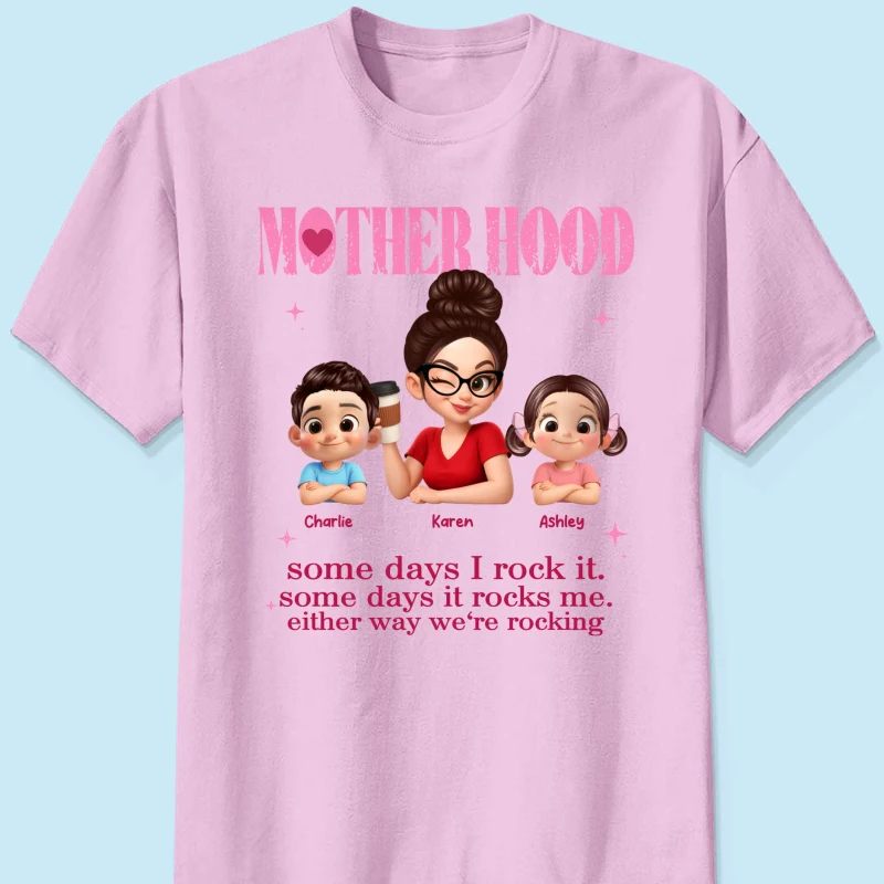 Rockin' Motherhood - Personalized Shirt - Mother's Day Gift for Mom, Wife - Image 20