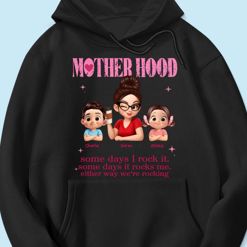Rockin' Motherhood - Personalized Shirt - Mother's Day Gift for Mom, Wife - Image 27