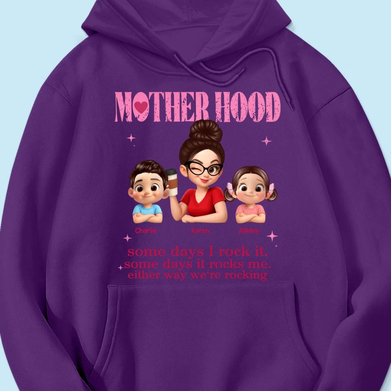 Rockin' Motherhood - Personalized Shirt - Mother's Day Gift for Mom, Wife - Image 30