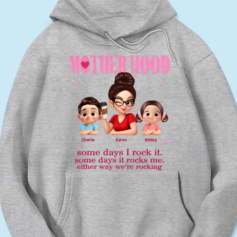 Rockin' Motherhood - Personalized Shirt - Mother's Day Gift for Mom, Wife - Image 36