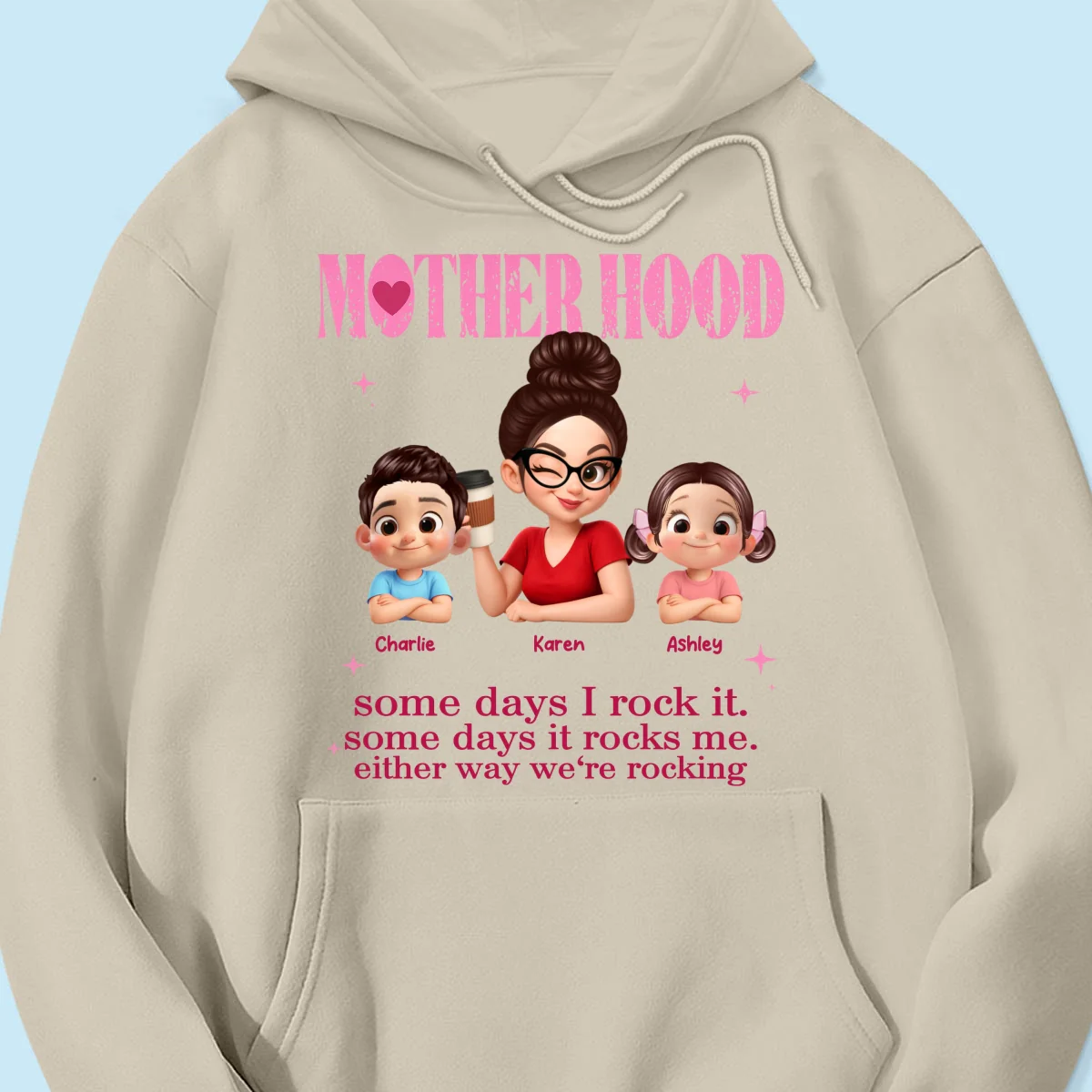Rockin' Motherhood - Personalized Shirt - Mother's Day Gift for Mom, Wife - Image 42