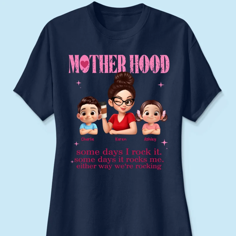 Rockin' Motherhood - Personalized Shirt - Mother's Day Gift for Mom, Wife - Image 44