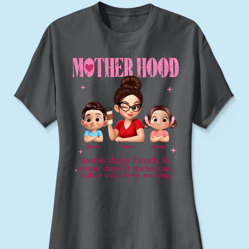 Rockin' Motherhood - Personalized Shirt - Mother's Day Gift for Mom, Wife - Image 45