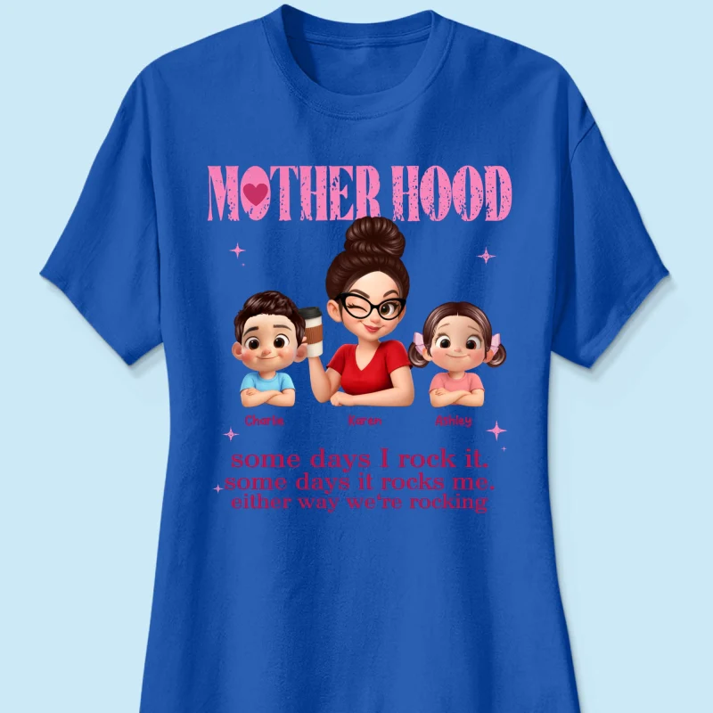 Rockin' Motherhood - Personalized Shirt - Mother's Day Gift for Mom, Wife - Image 48