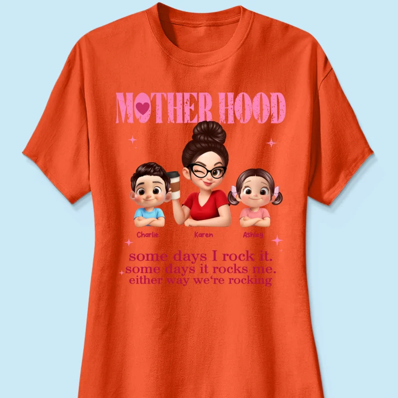Rockin' Motherhood - Personalized Shirt - Mother's Day Gift for Mom, Wife - Image 50