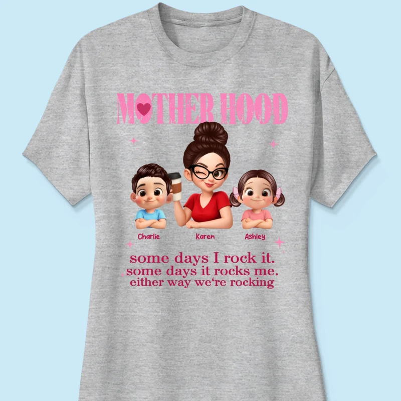 Rockin' Motherhood - Personalized Shirt - Mother's Day Gift for Mom, Wife - Image 52