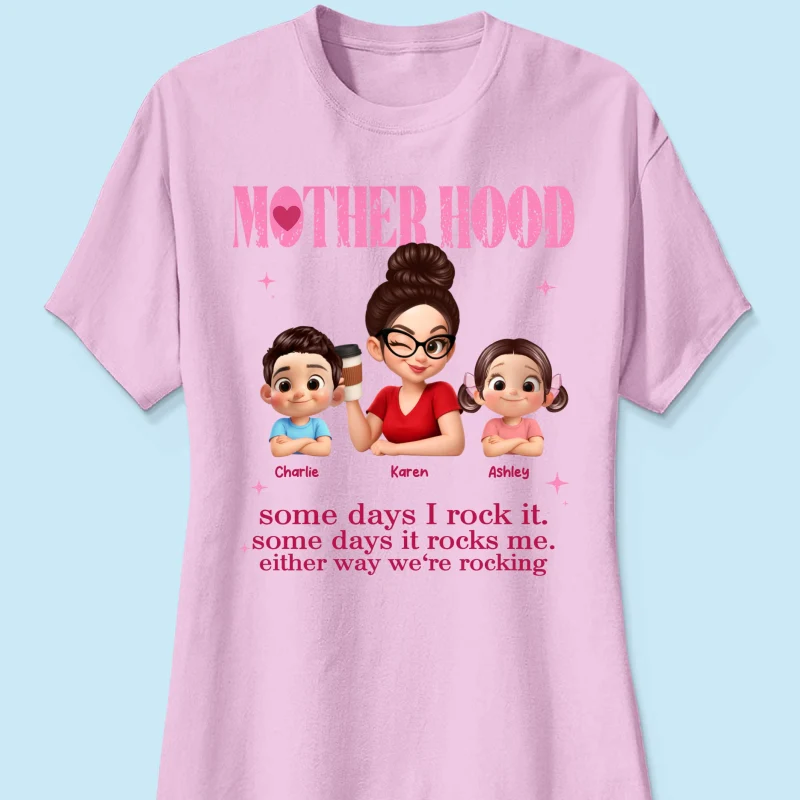 Rockin' Motherhood - Personalized Shirt - Mother's Day Gift for Mom, Wife - Image 53