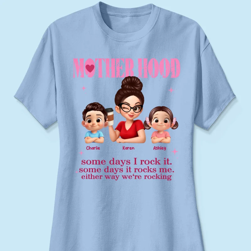 Rockin' Motherhood - Personalized Shirt - Mother's Day Gift for Mom, Wife - Image 54