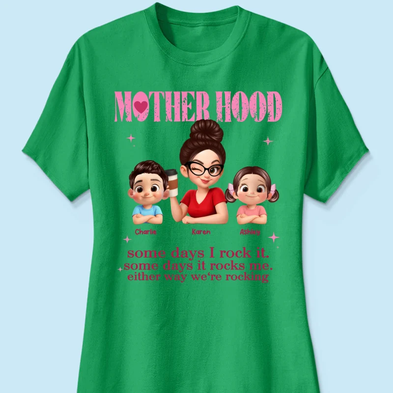 Rockin' Motherhood - Personalized Shirt - Mother's Day Gift for Mom, Wife - Image 56