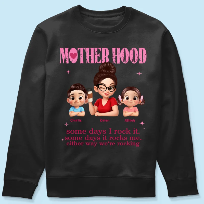 Rockin' Motherhood - Personalized Shirt - Mother's Day Gift for Mom, Wife - Image 57