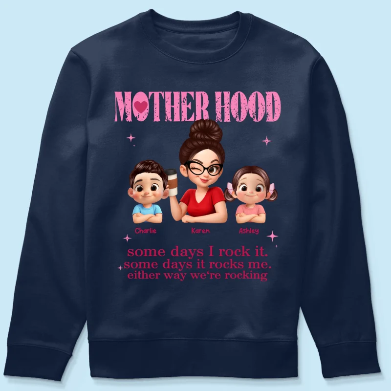 Rockin' Motherhood - Personalized Shirt - Mother's Day Gift for Mom, Wife - Image 58