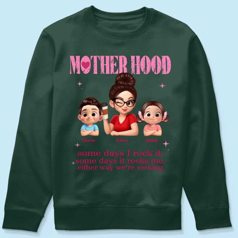 Rockin' Motherhood - Personalized Shirt - Mother's Day Gift for Mom, Wife - Image 60