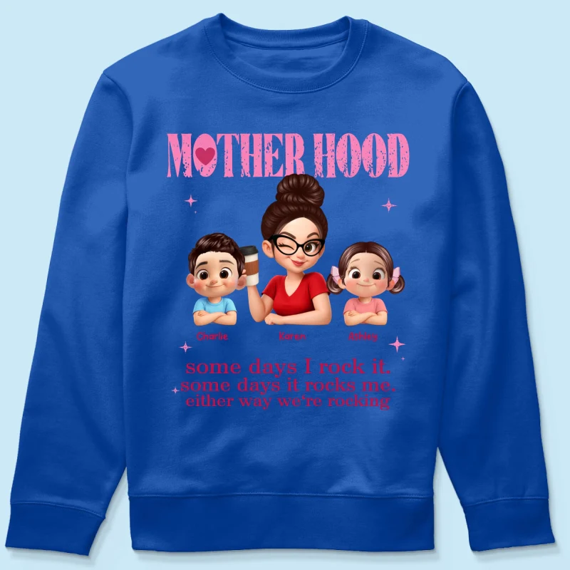 Rockin' Motherhood - Personalized Shirt - Mother's Day Gift for Mom, Wife - Image 61