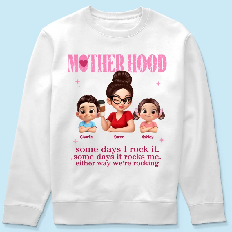 Rockin' Motherhood - Personalized Shirt - Mother's Day Gift for Mom, Wife - Image 64