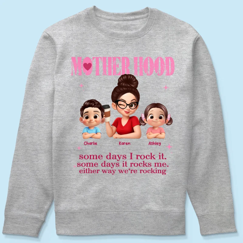 Rockin' Motherhood - Personalized Shirt - Mother's Day Gift for Mom, Wife - Image 65