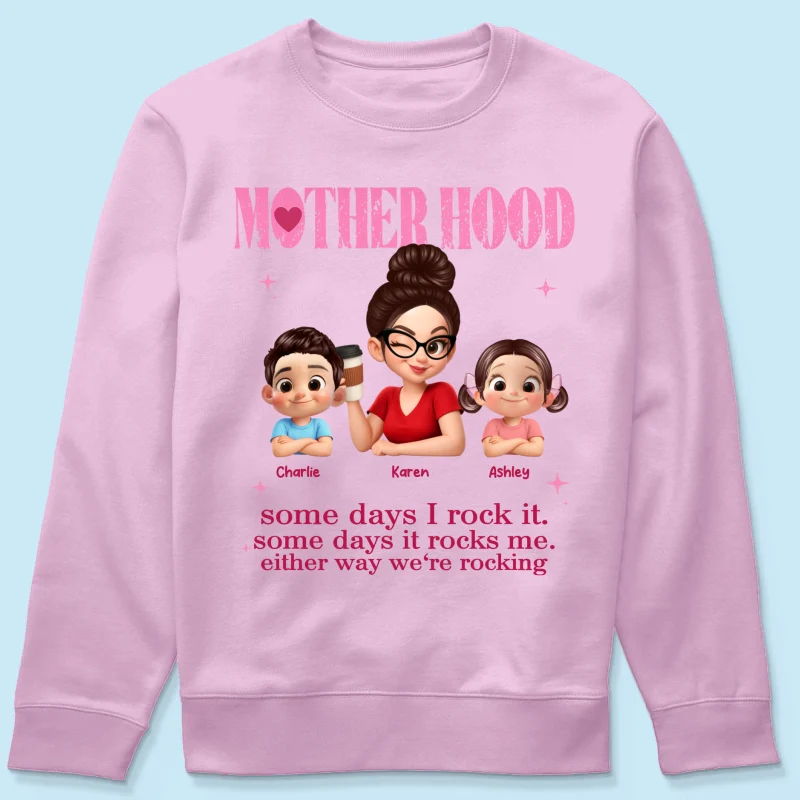 Rockin' Motherhood - Personalized Shirt - Mother's Day Gift for Mom, Wife - Image 66