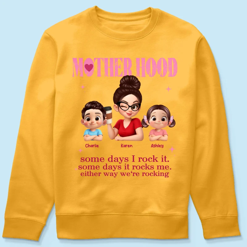 Rockin' Motherhood - Personalized Shirt - Mother's Day Gift for Mom, Wife - Image 67