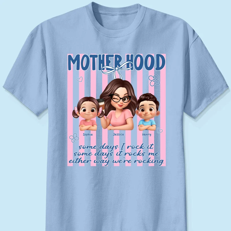 Rockin' the Motherhood - Personalized Shirt - Mother's Day Gift for Mom, Wife - Image 21