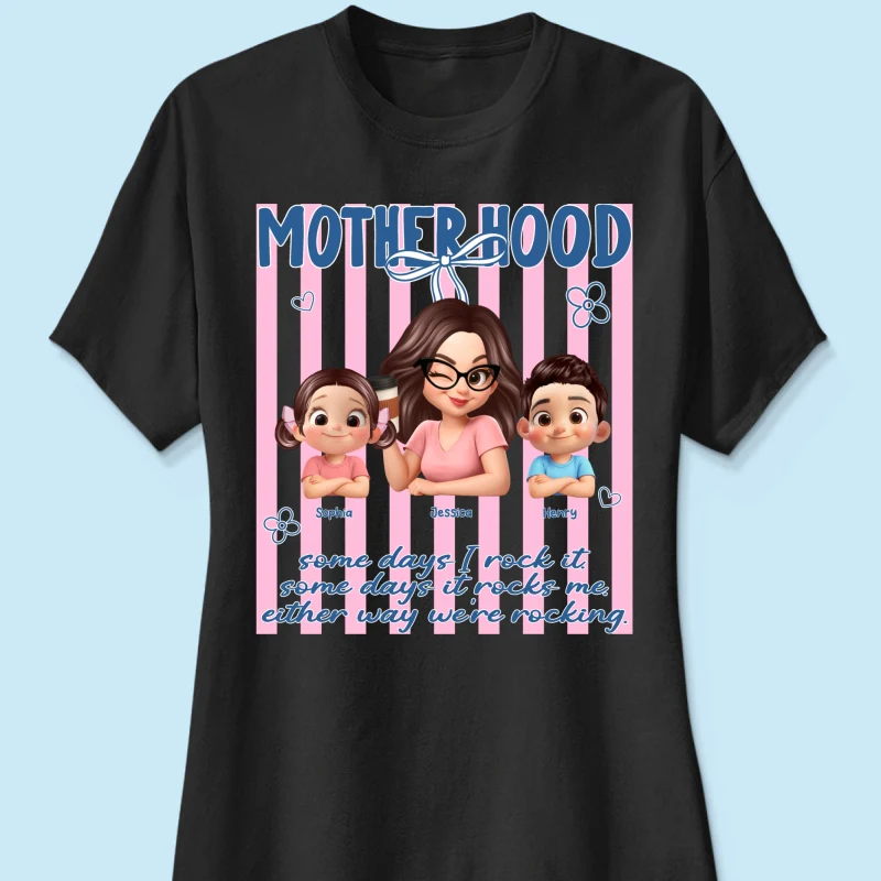 Rockin' the Motherhood - Personalized Shirt - Mother's Day Gift for Mom, Wife - Image 27