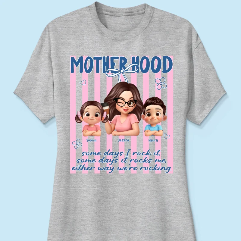 Rockin' the Motherhood - Personalized Shirt - Mother's Day Gift for Mom, Wife - Image 36