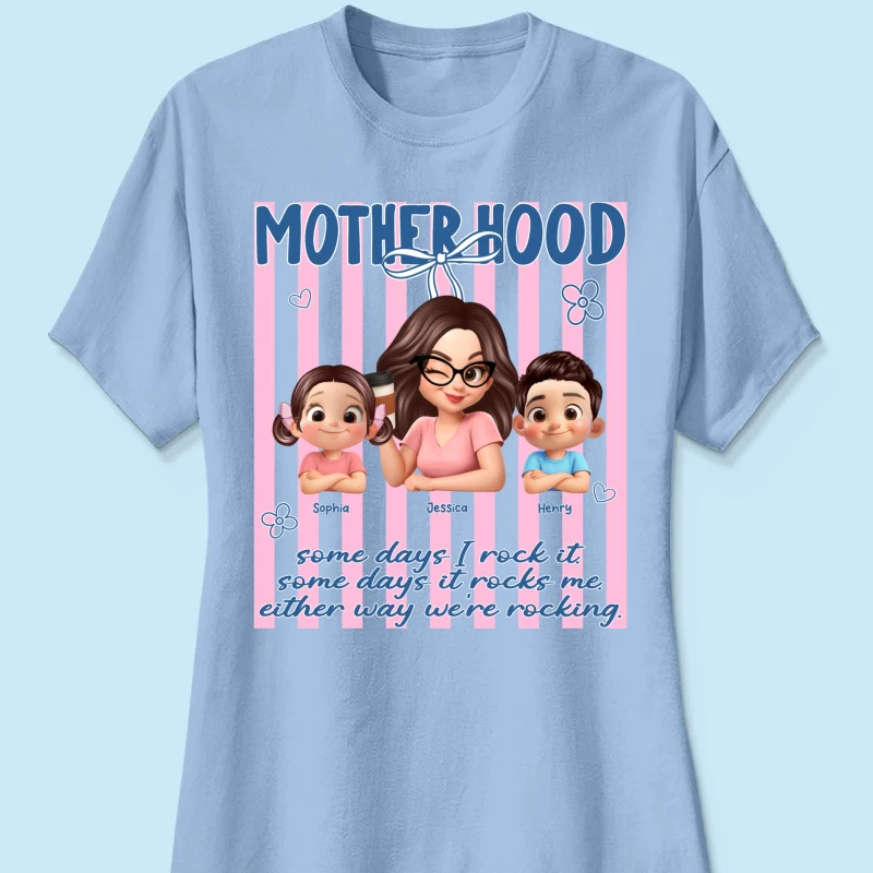 Rockin' the Motherhood - Personalized Shirt - Mother's Day Gift for Mom, Wife - Image 38
