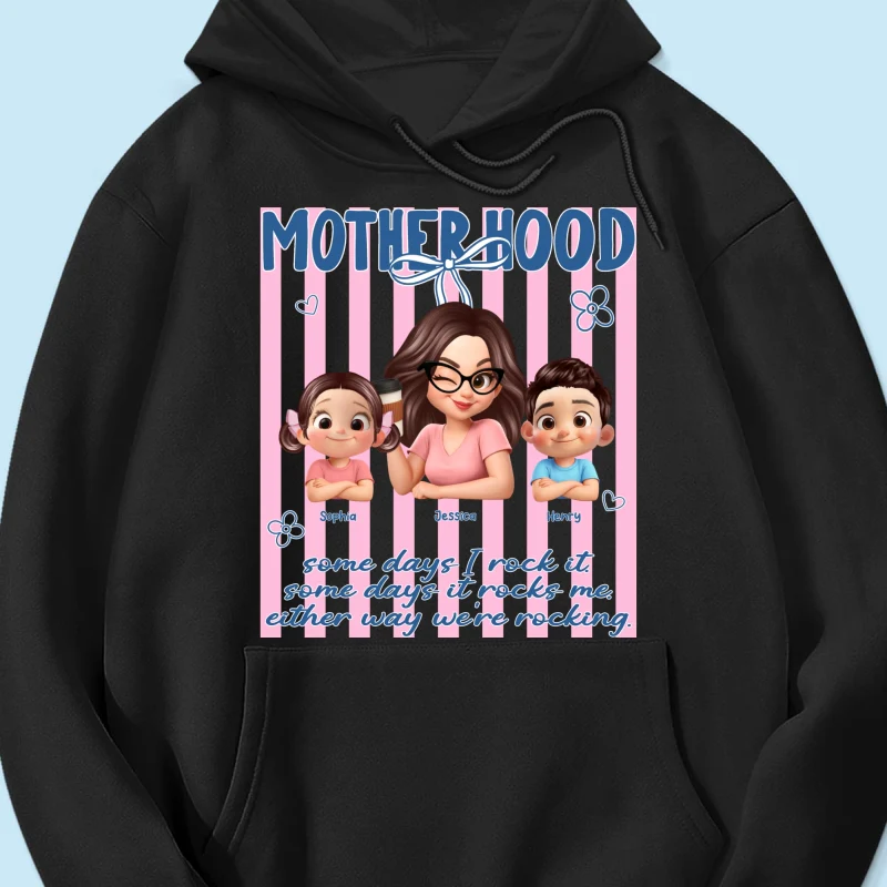 Rockin' the Motherhood - Personalized Shirt - Mother's Day Gift for Mom, Wife - Image 41