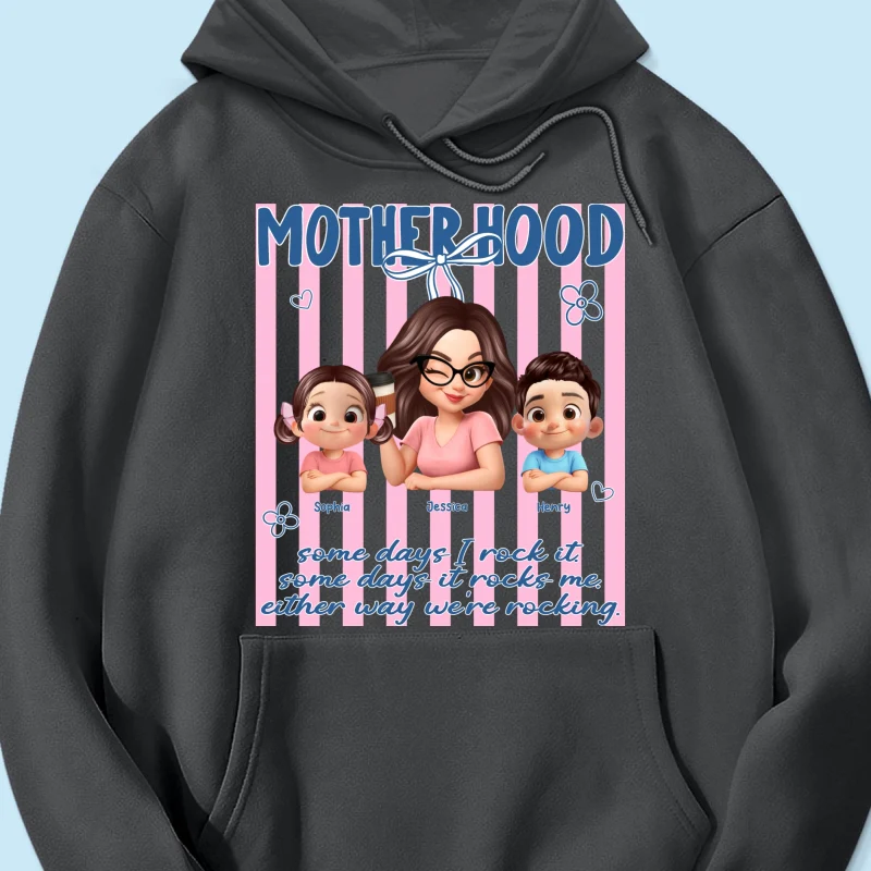 Rockin' the Motherhood - Personalized Shirt - Mother's Day Gift for Mom, Wife - Image 43