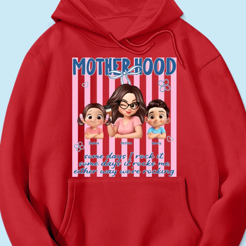 Rockin' the Motherhood - Personalized Shirt - Mother's Day Gift for Mom, Wife - Image 47