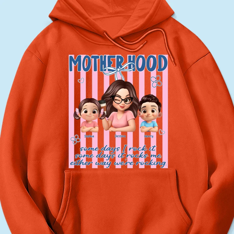 Rockin' the Motherhood - Personalized Shirt - Mother's Day Gift for Mom, Wife - Image 48